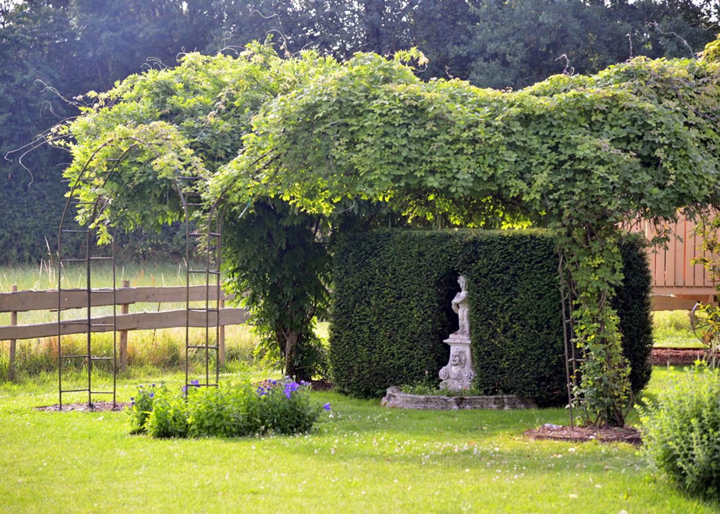 Insolites Chimay jardin