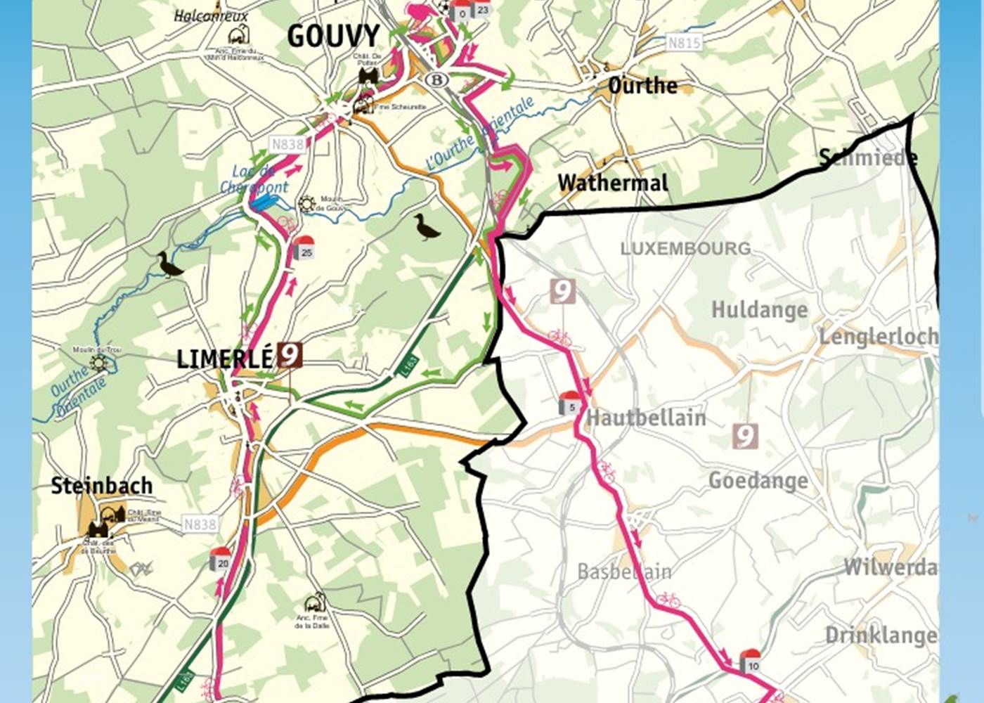 parcours beau vélo