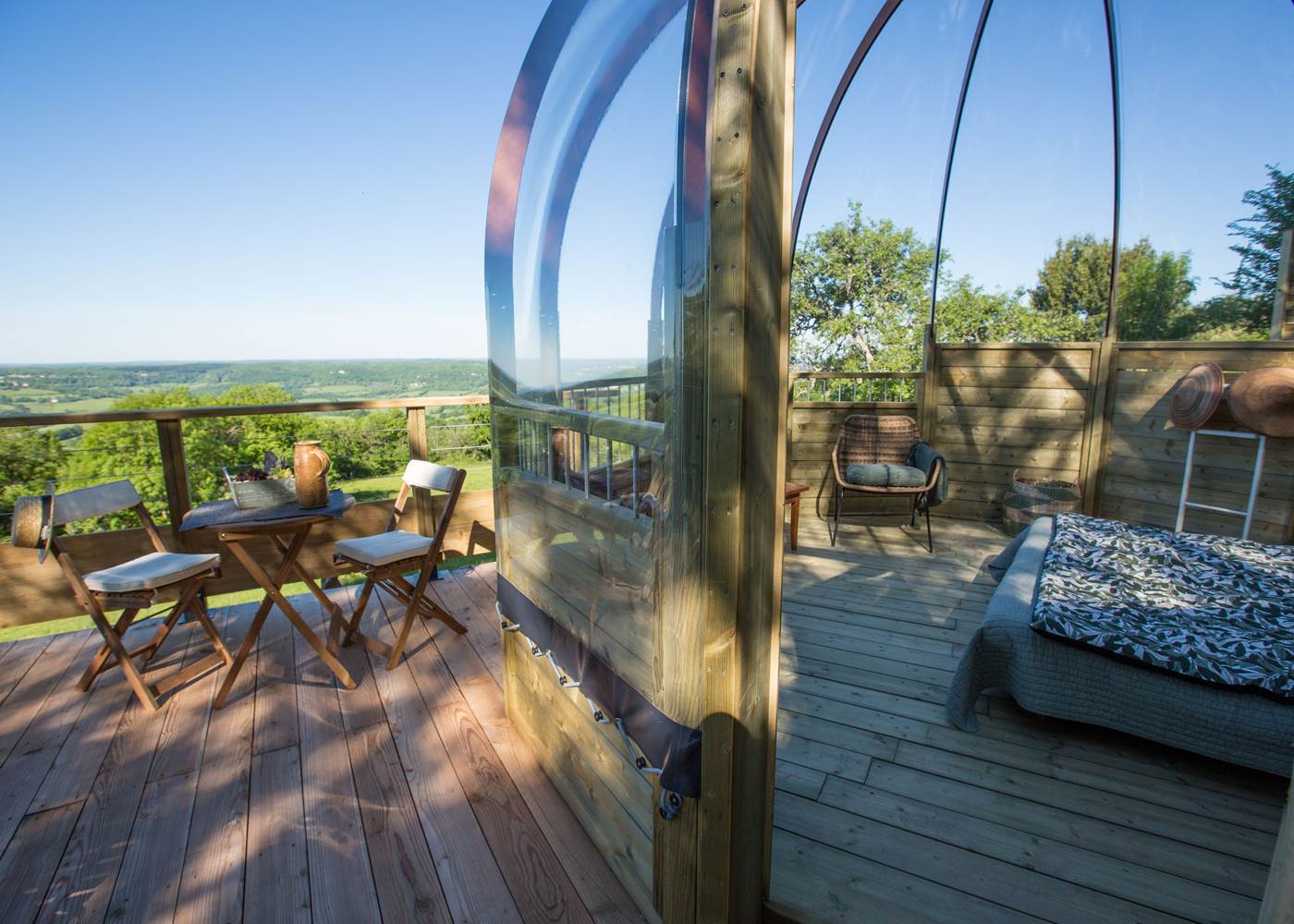 Habitat insolite, vue sur les etoiles et Turenne