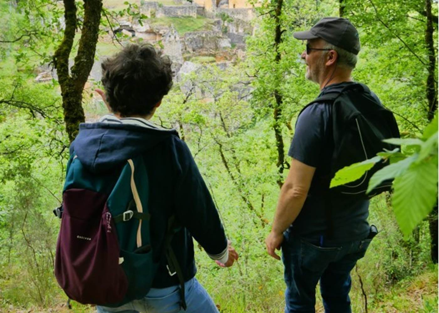 Isabelle et Sylavin nos guides