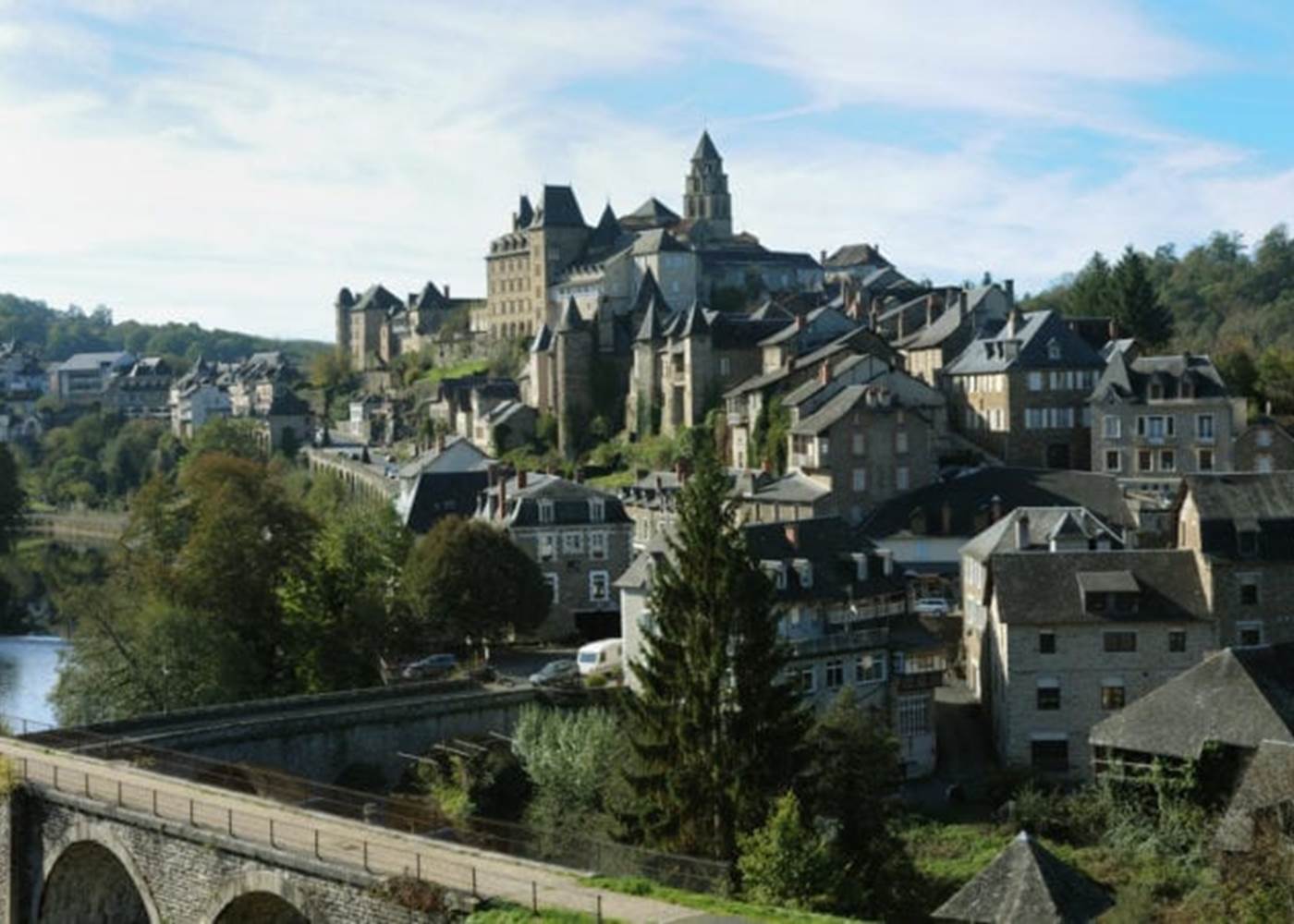 Vue sur la ville historique