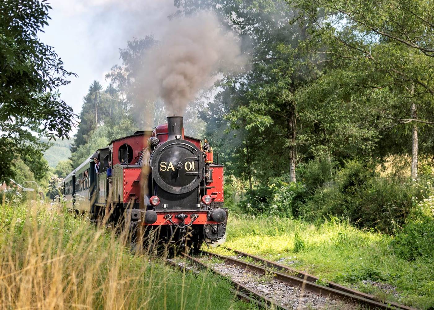 Chemin à vapeurs des trois vallées- tourisme