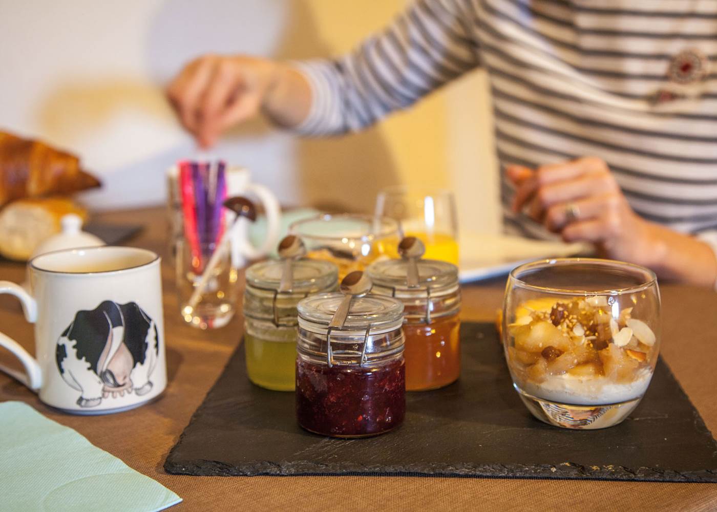 Les confitures "maison" du Colombier Bretagne