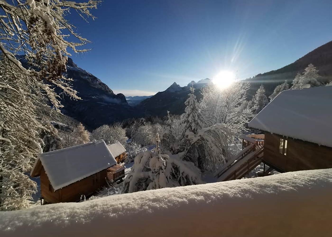 Les cabanes du domaine de l'Esperluette - Ext