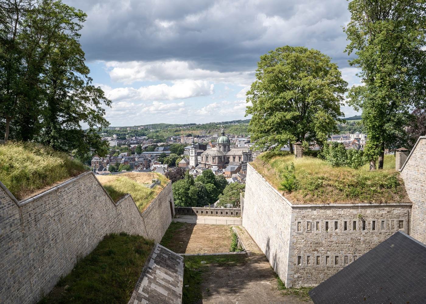 Vue sur les ramparts