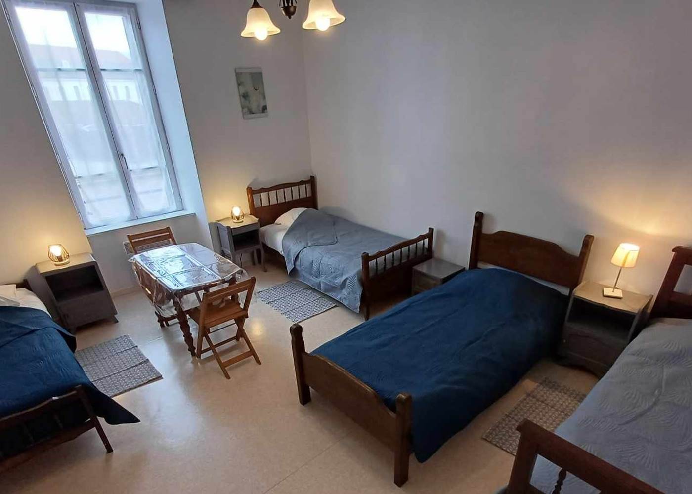 Relais_chambre bleue 4lits 1p