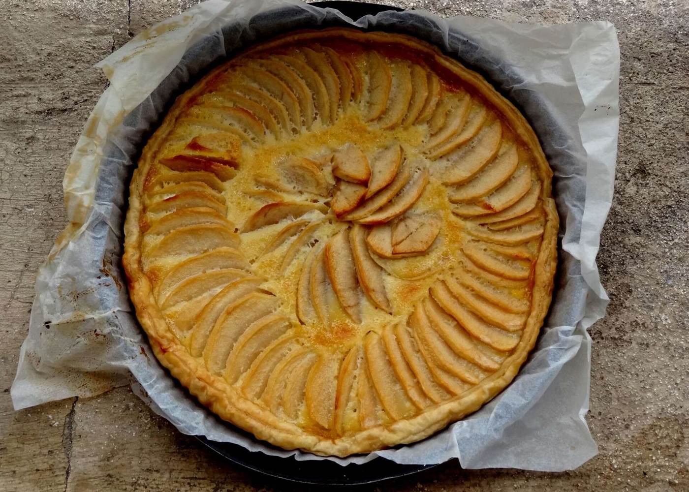 tarte-pommes-maison