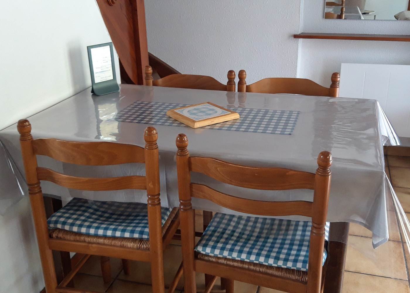 Coin repas dans Pavillon Riesling