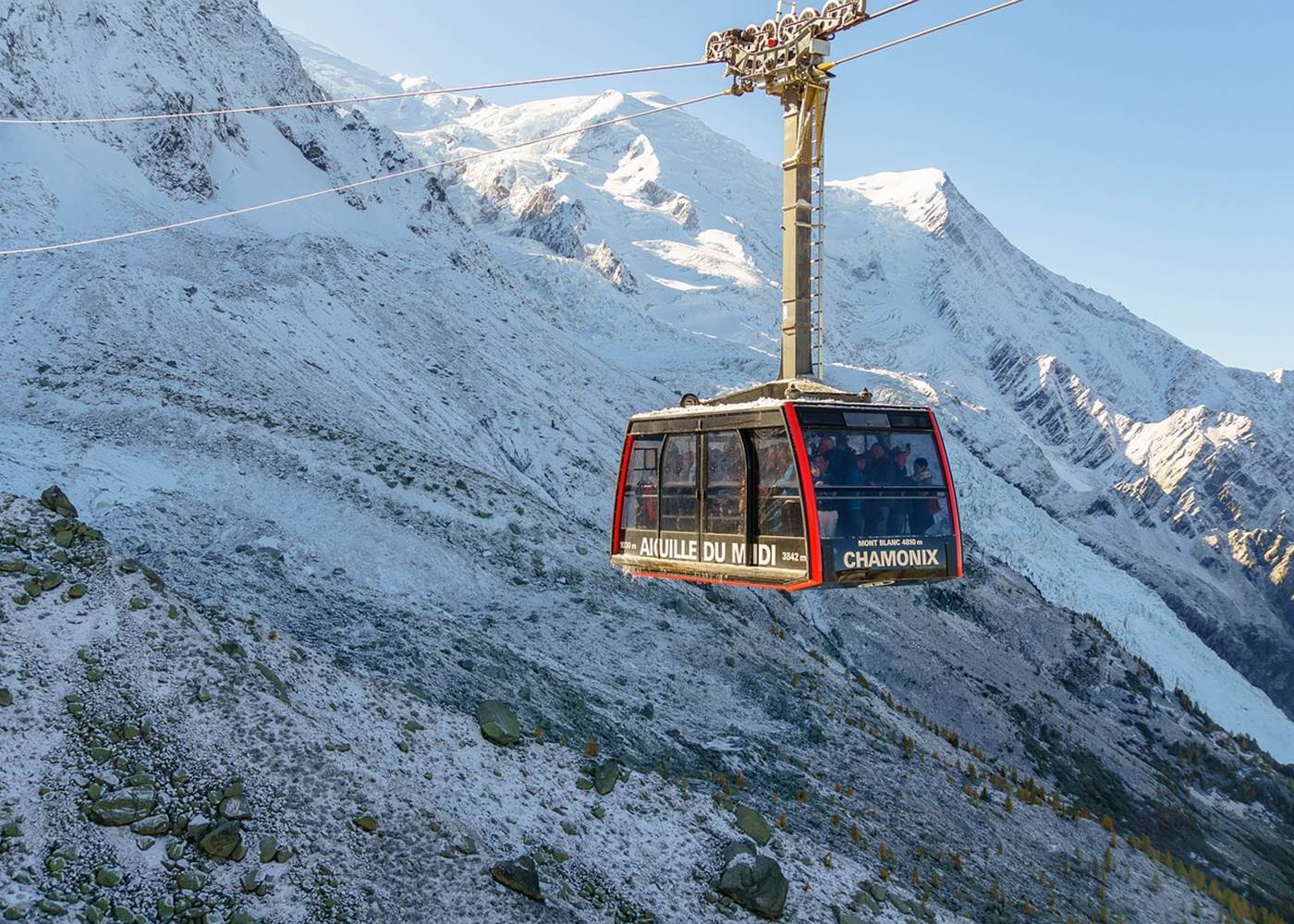 Aiguille du Midi 3842 mètres