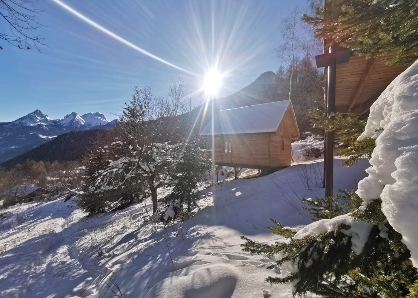 Domaine de l'esperluette - Cabane le jas du chamois ext2