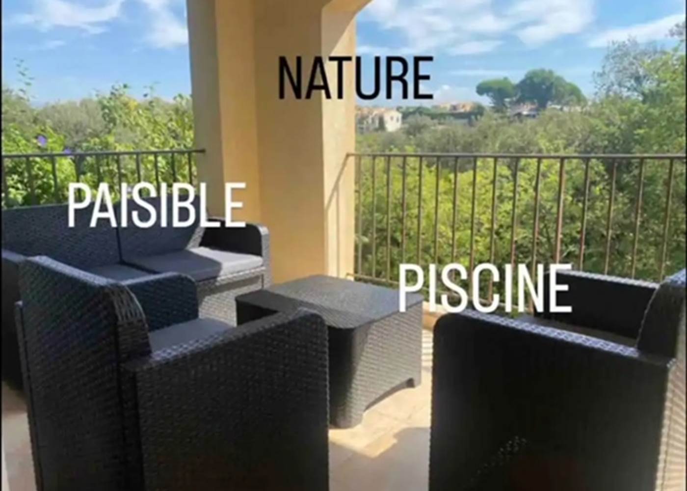 DOMAINE LOU BEL AZUR - NOUVEL APPARTEMENT DE VACANCES ST LAURENT DU VAR