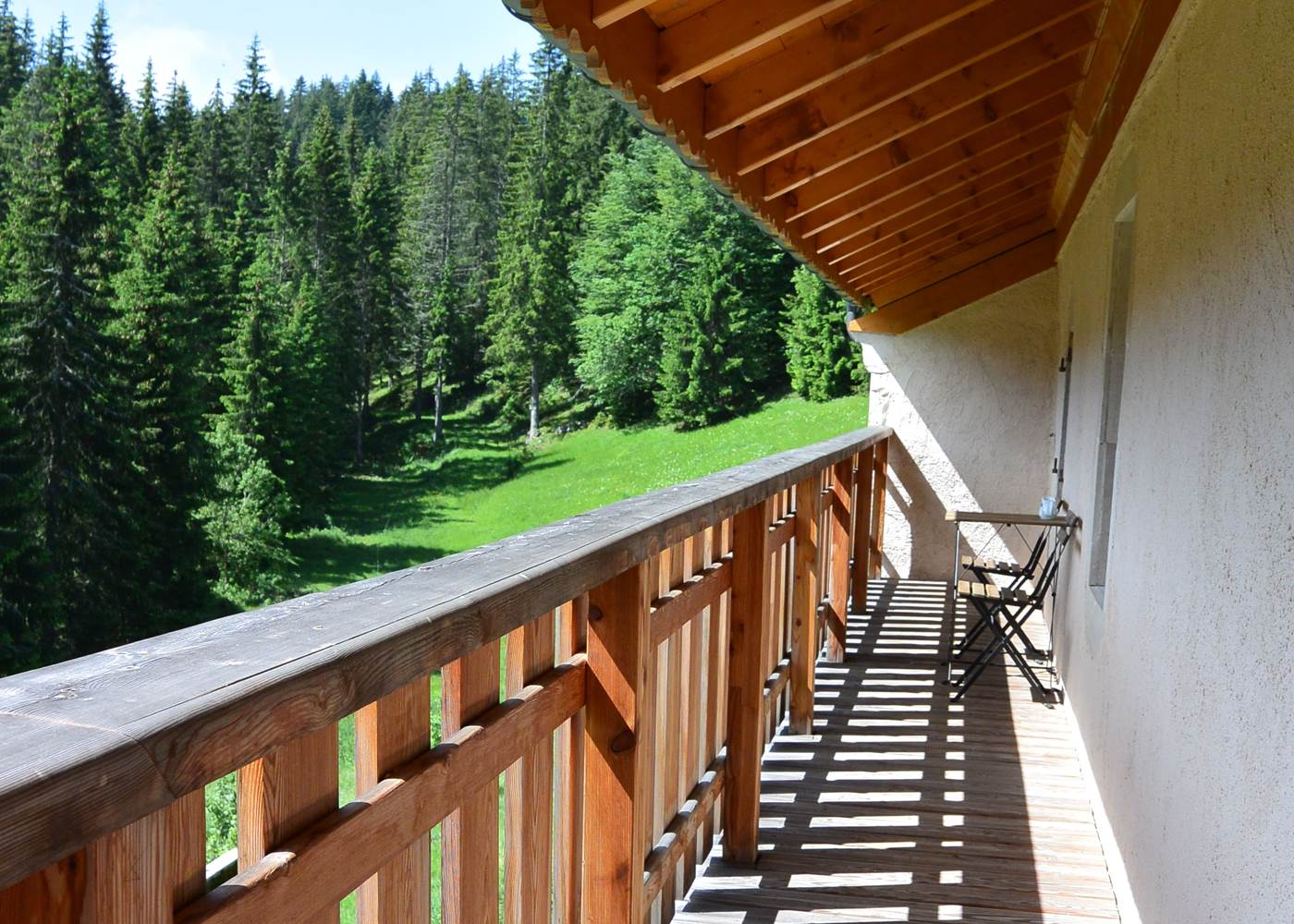 Gîte Tré le grenier - charmant gîte - Gîte le Haut - pour 2 personnes - balcon