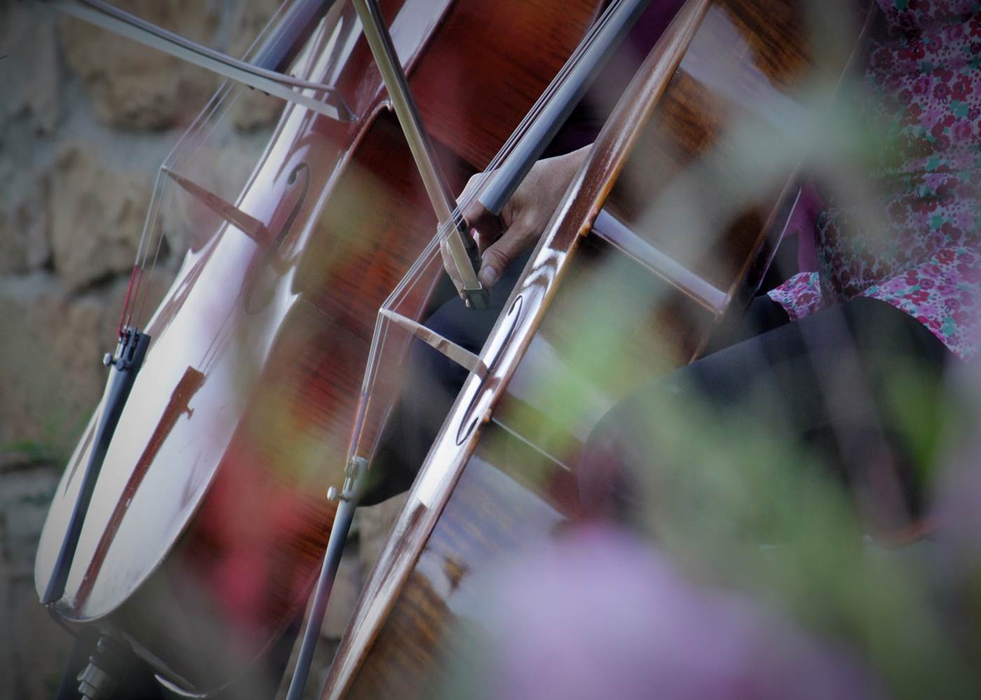 Petit concert impromptu au Broual