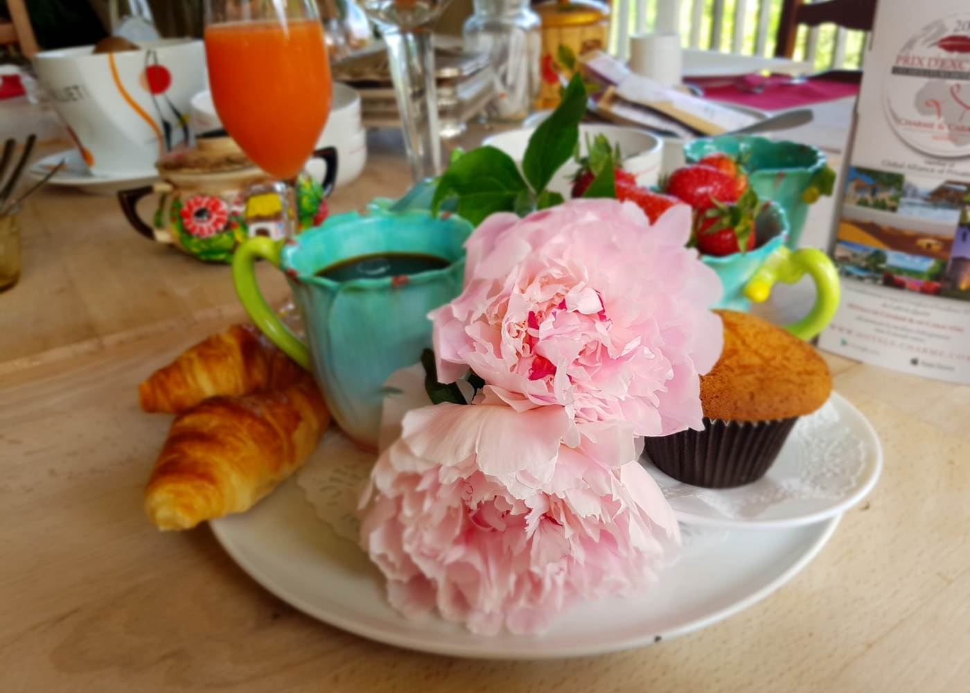 printemps-petit déjeuner gourmand/brunch au Ranch des Lacs Hôtel 87120
