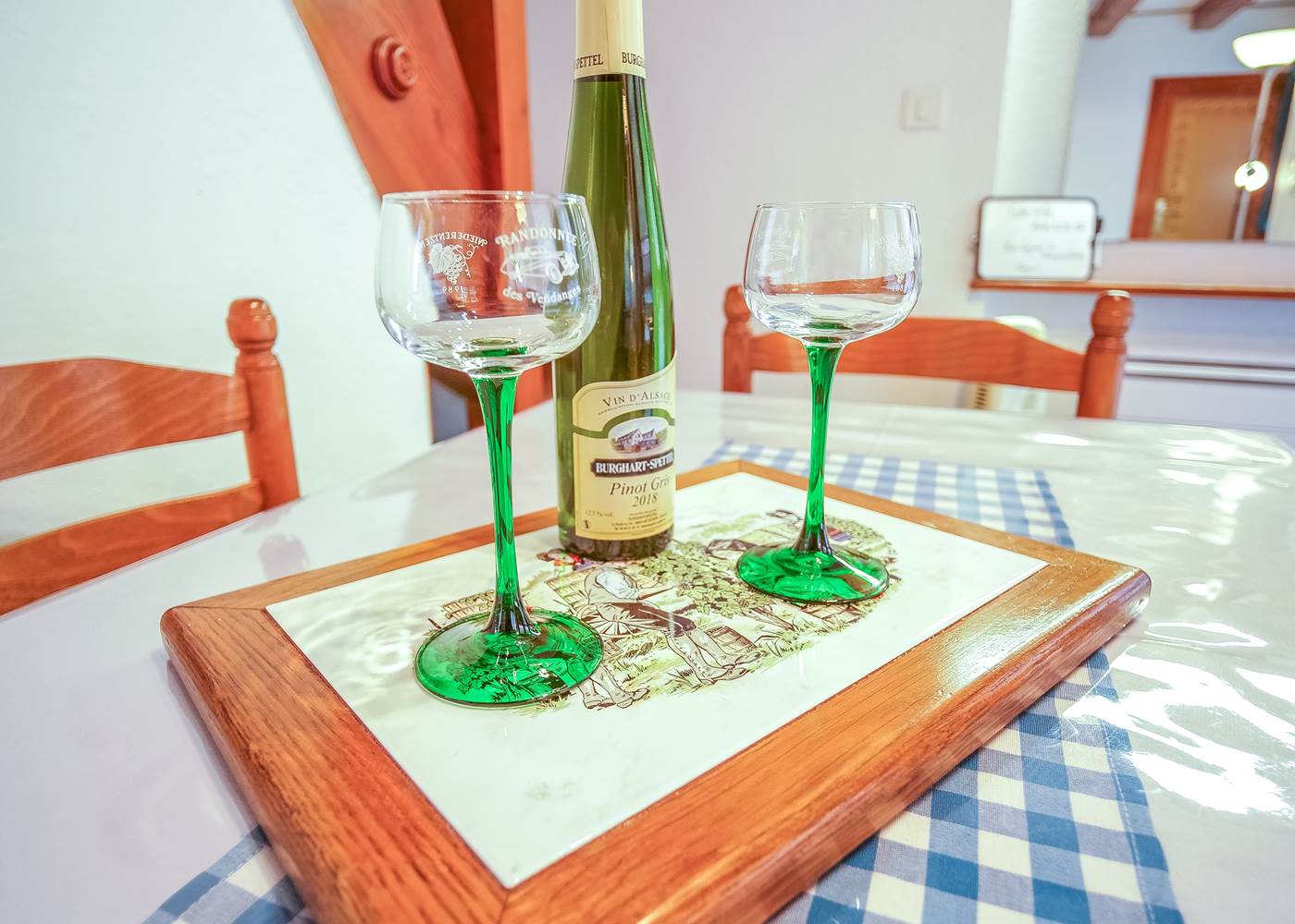 Exemple d'accueil personnalisé