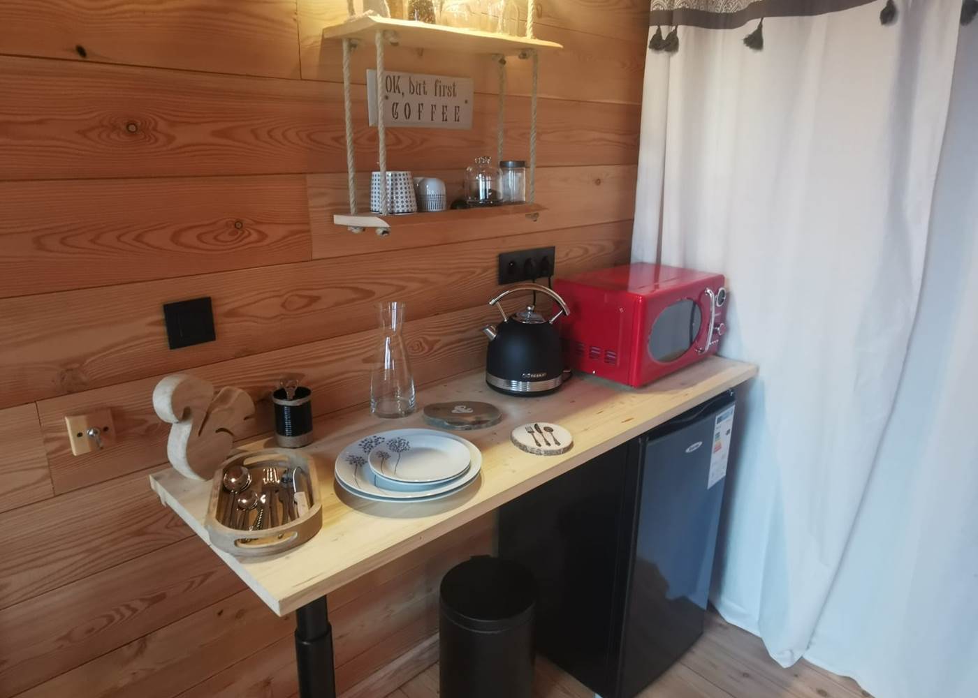 Domaine de l Esperluette - Cabane Les terres blanches intérieur 7