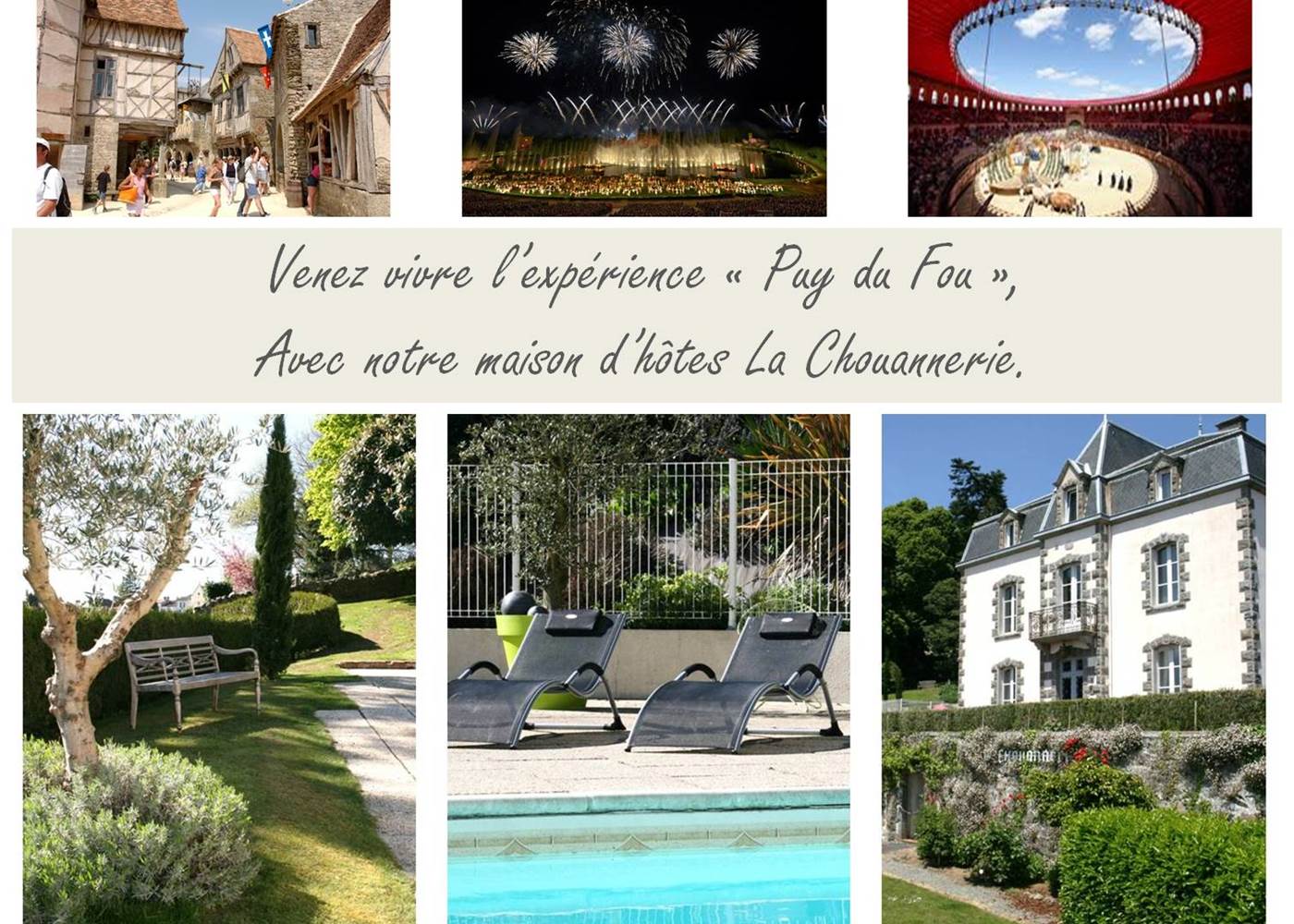 Hébergements proches du puy du fou la chouannerie