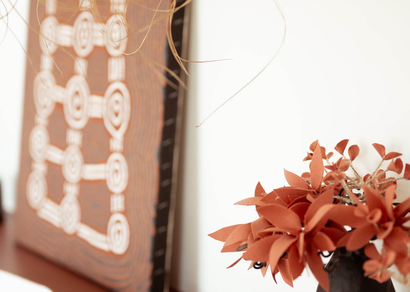 tete de lit chambre rouge