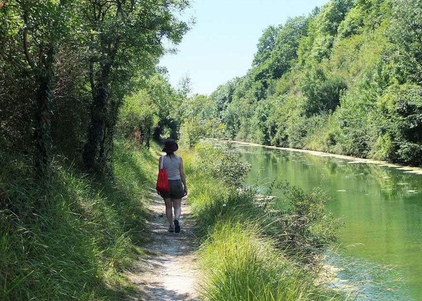 Balade au bord du canal de Rompsay