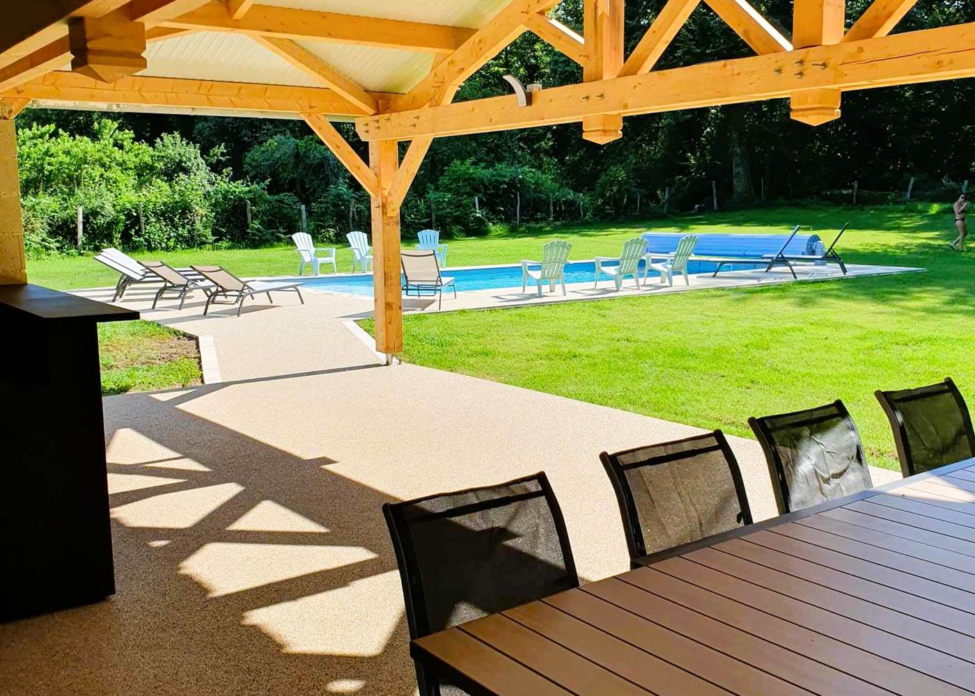 Domaine du Four - Terrasse Piscine