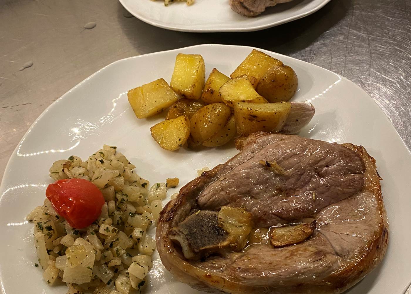 Agneau du Quercy et ses légumes de saison