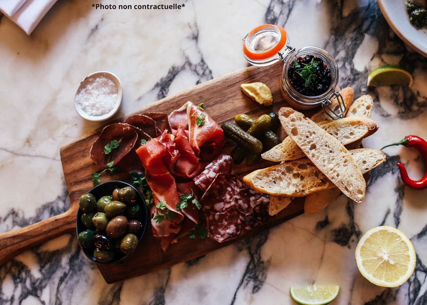 Charcuterie et fromages