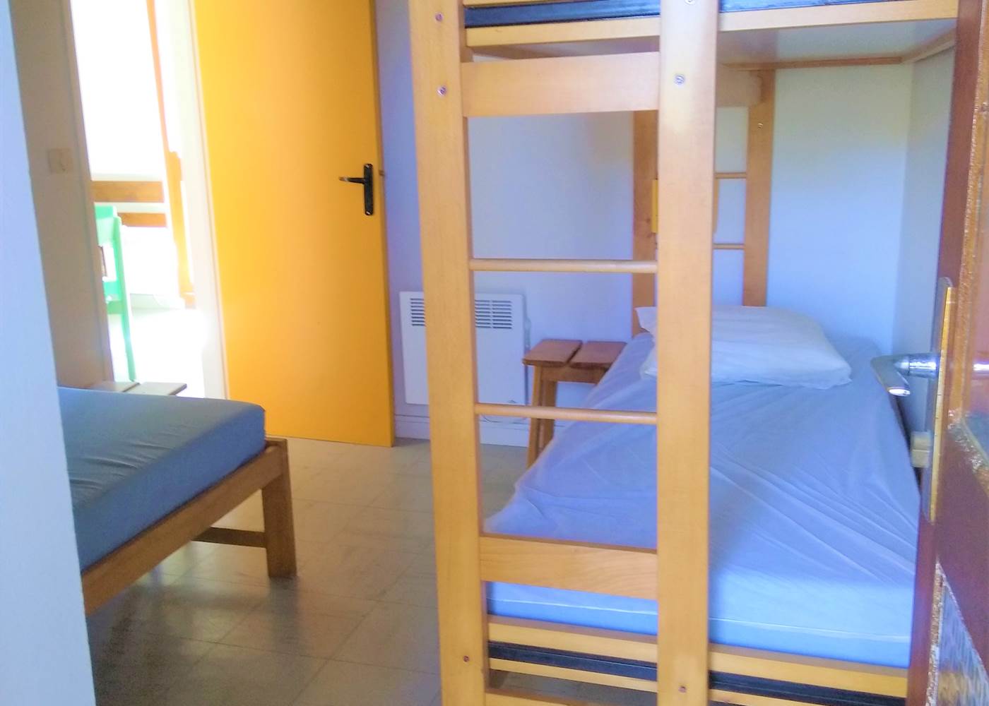 Gite-5 personnes-chambre avec lits superposés