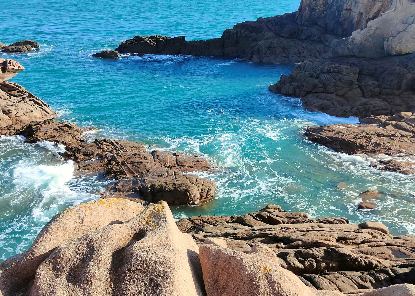 Sentier des Douaniers GR34  Perros-Guirec  par Le Colombier Bretagne
