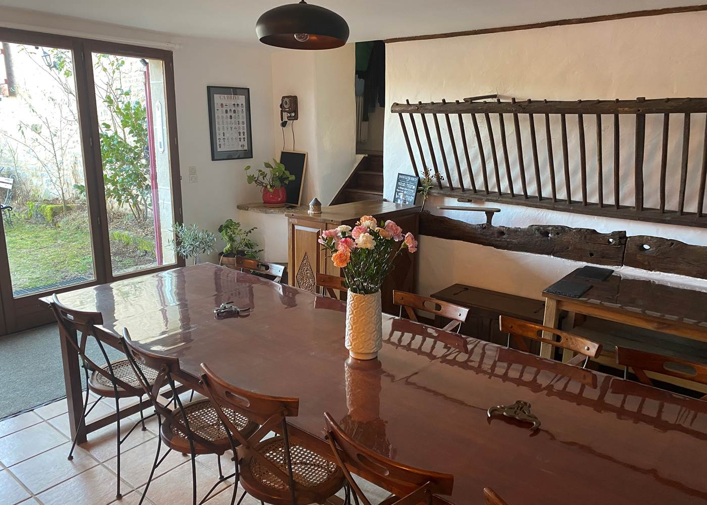 Salle petit déjeuner Domaine du Gravier