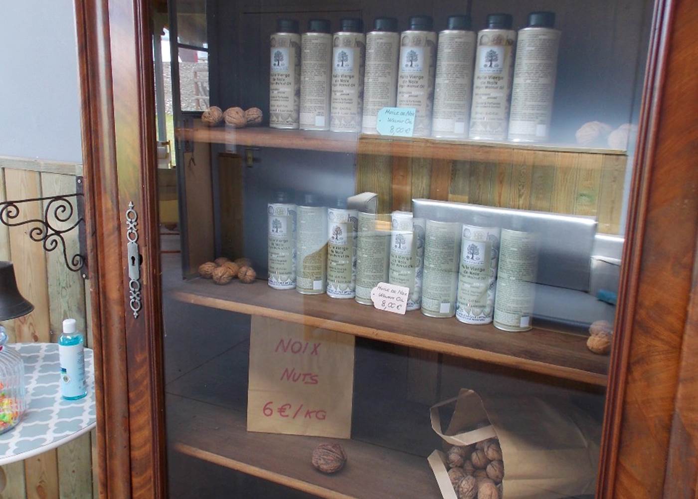 Domaine du Gué du Roi Boutique Huiles de Noix