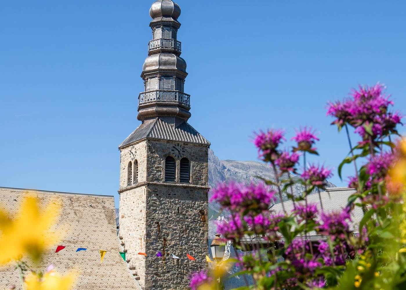 L'église baroque de Combloux