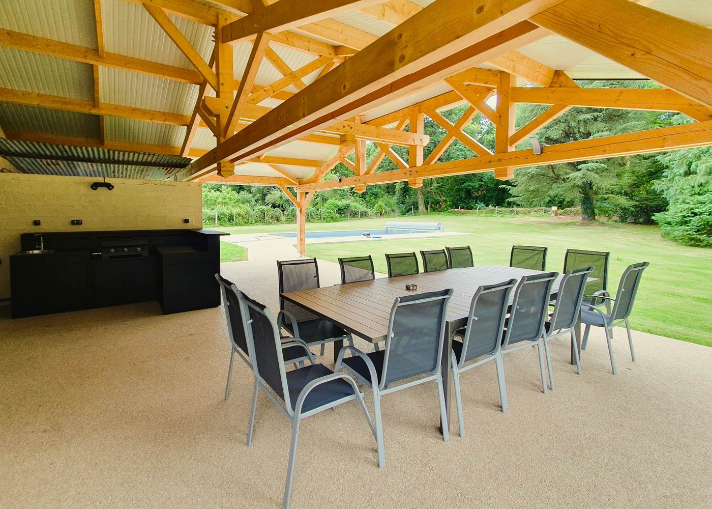 Domaine du Four - Cuisine extérieure