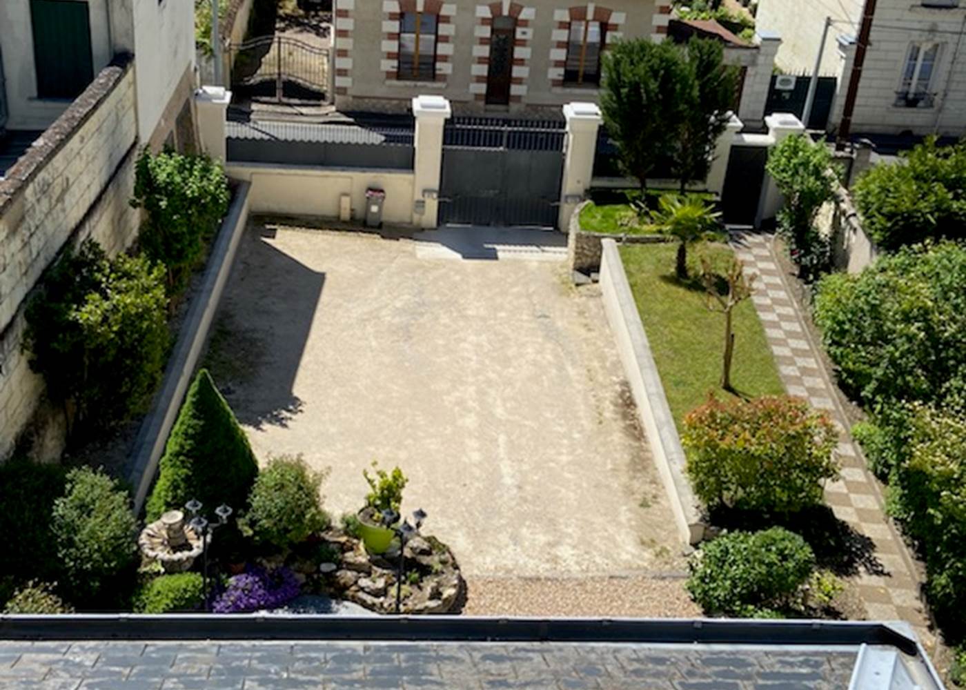 vue du toit terrasse