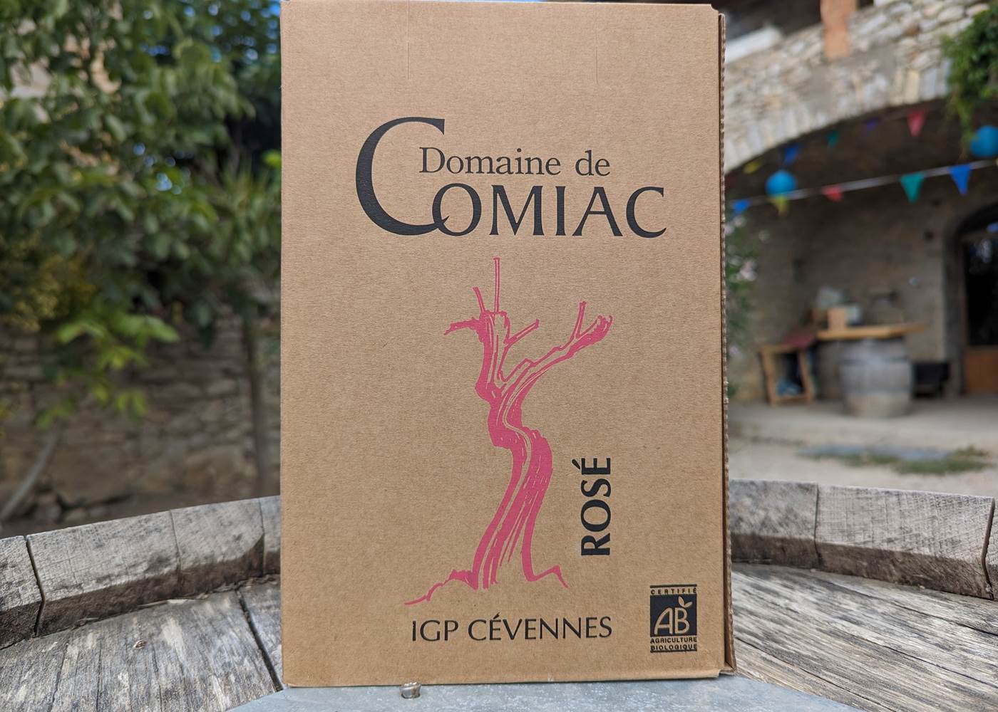 IGP Cévennes Rosé Bio Bib 5l "Grenache"