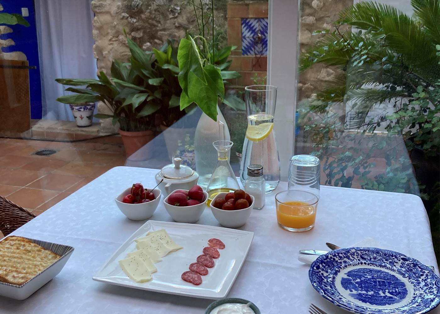 El  desayuno en invierno