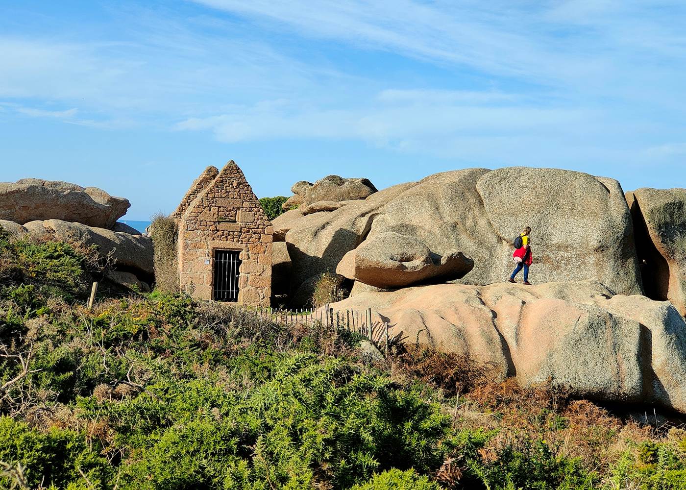 Sentier des Douaniers GR34  Ploumanac'h par Le Colombier Bretagne