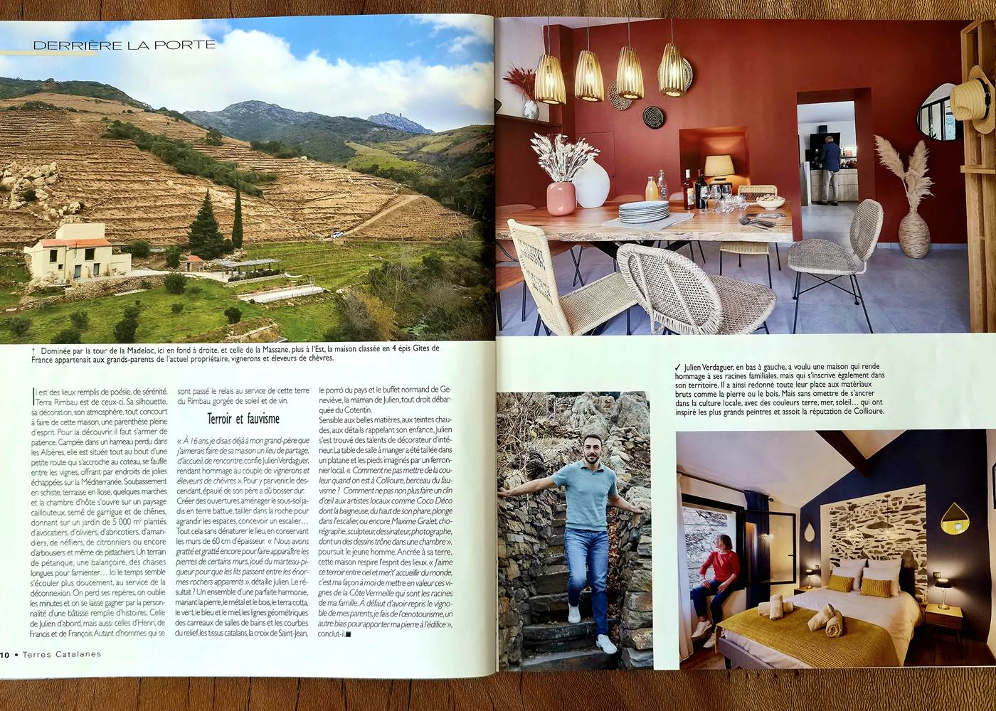 Auszug aus dem Bericht Terra Rimbau in der Zeitschrift Terres Catalanes