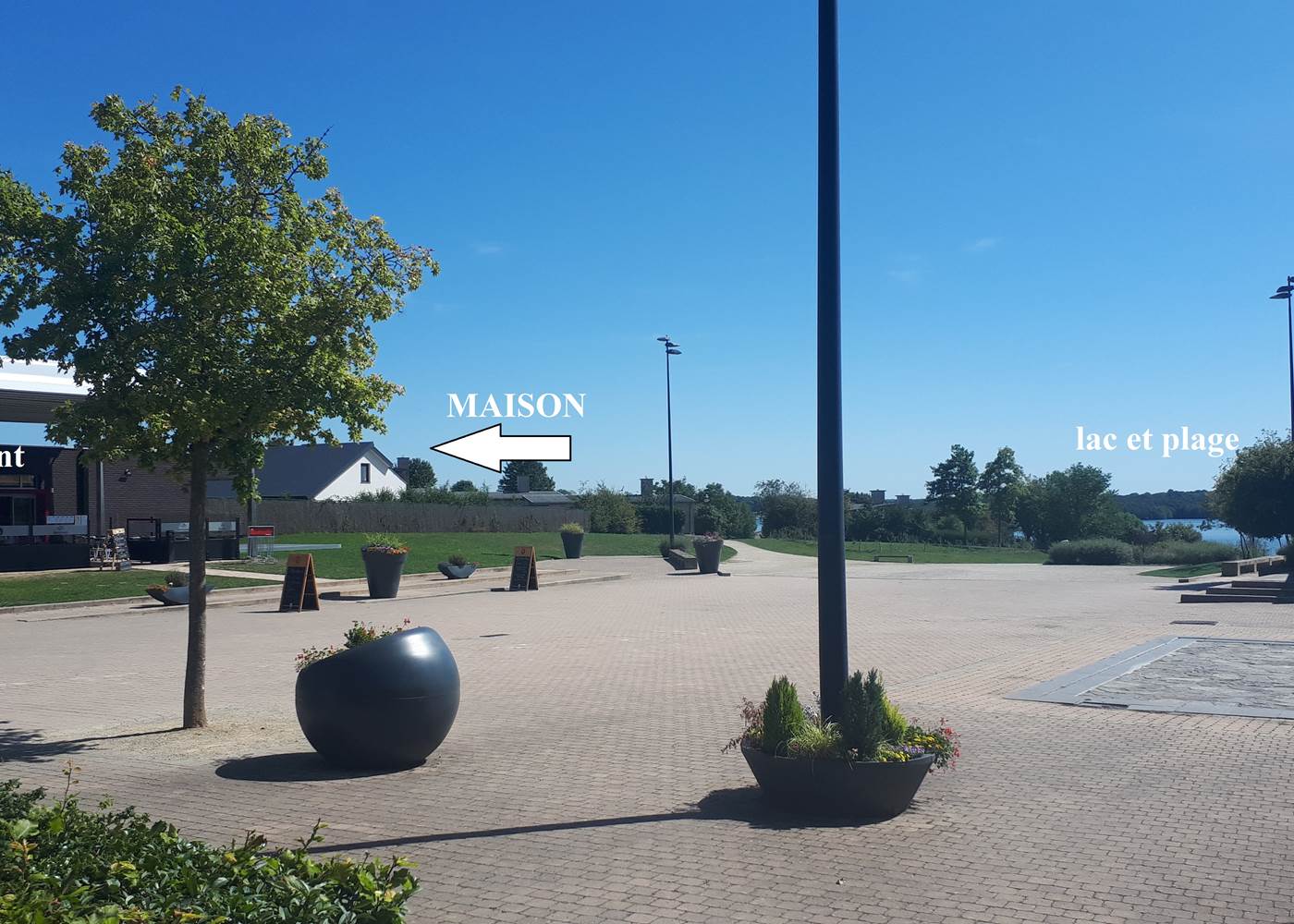 Lac, restaurants, wellness, tout à côté