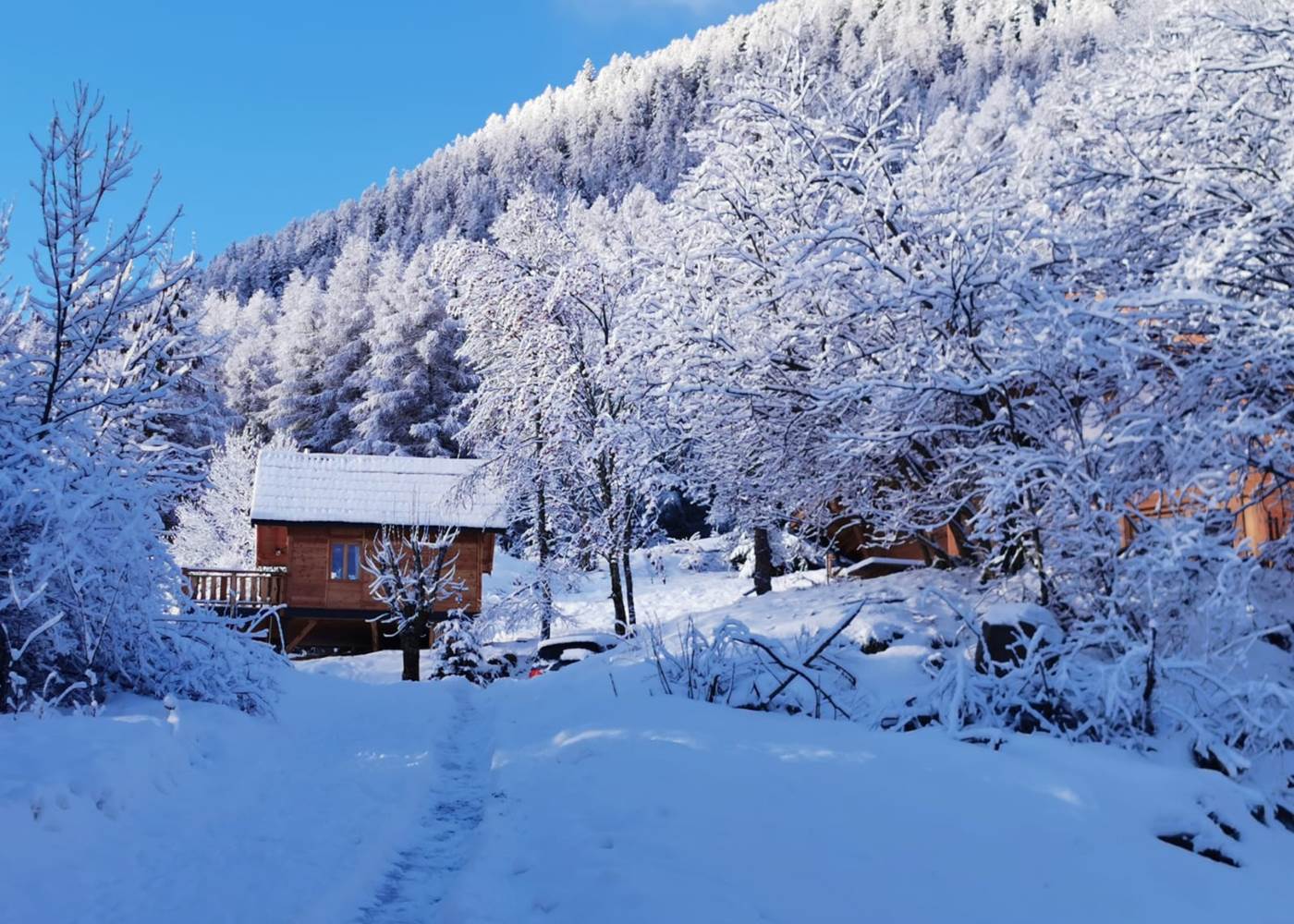 Les cabanes du domaine de l'Esperluette - Cabane Les Séolanes ext 2