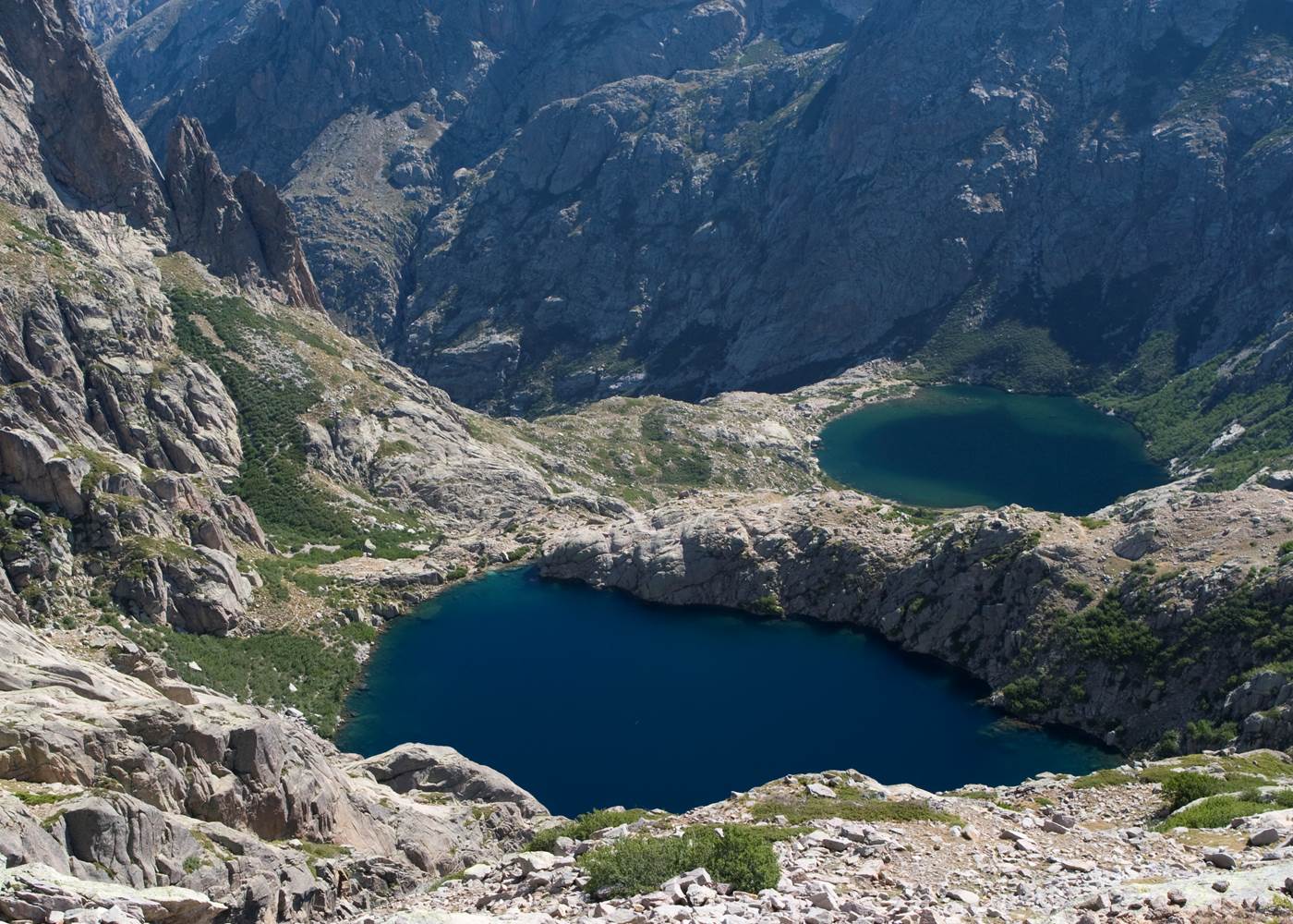 Lacs de Capitello et de Melo