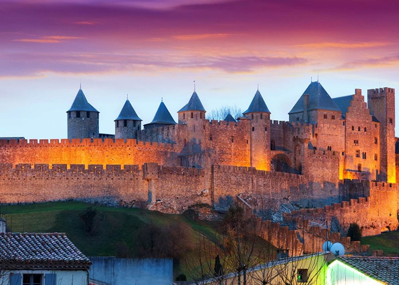 La cites de carcasonne