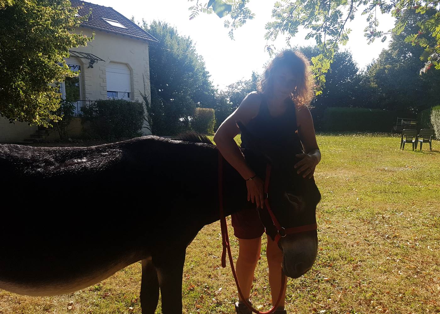 20180818_101239 rando avec un âne Maison du Masjoubert