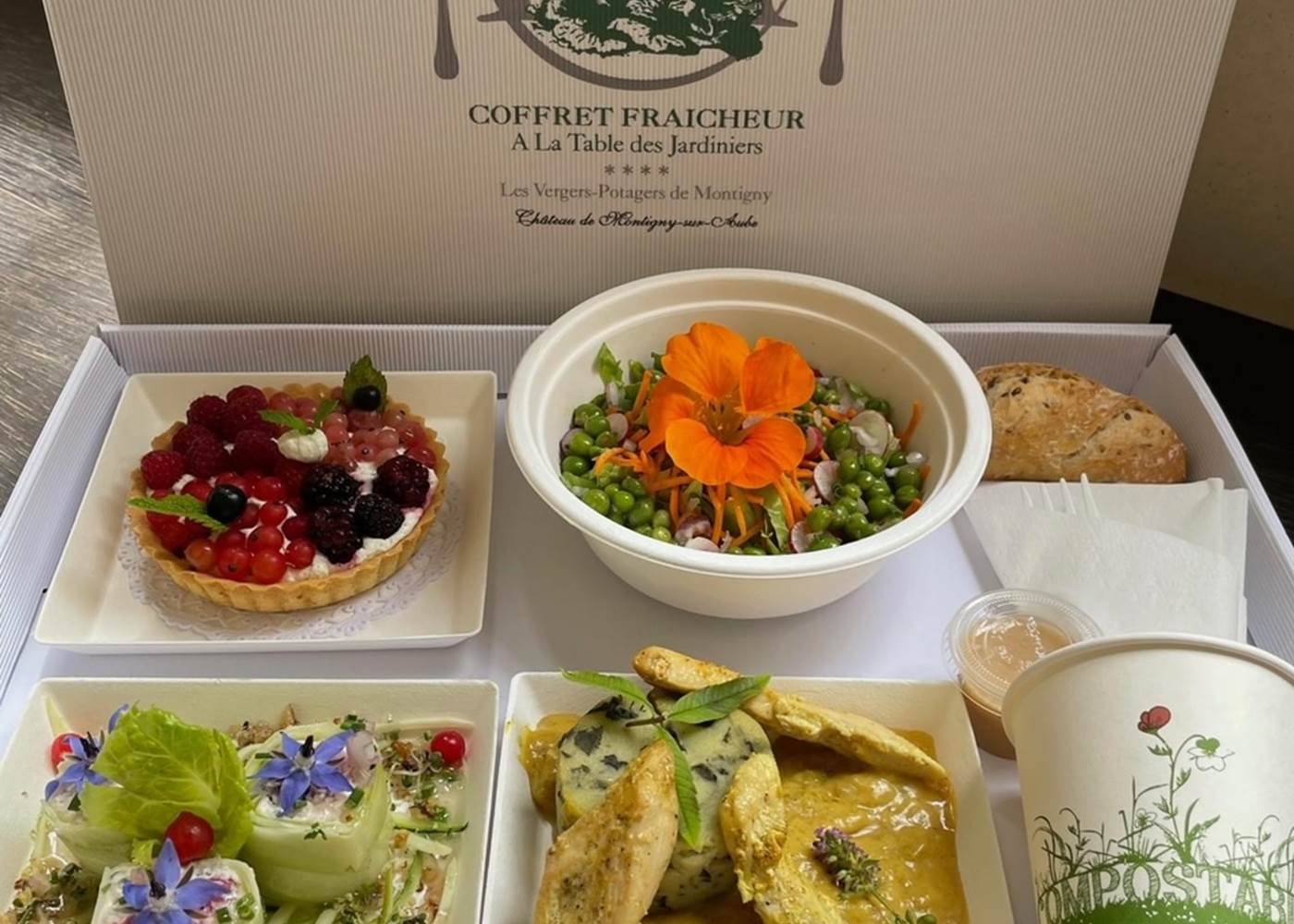 Coffret fraîcheur - photo non contractuelle