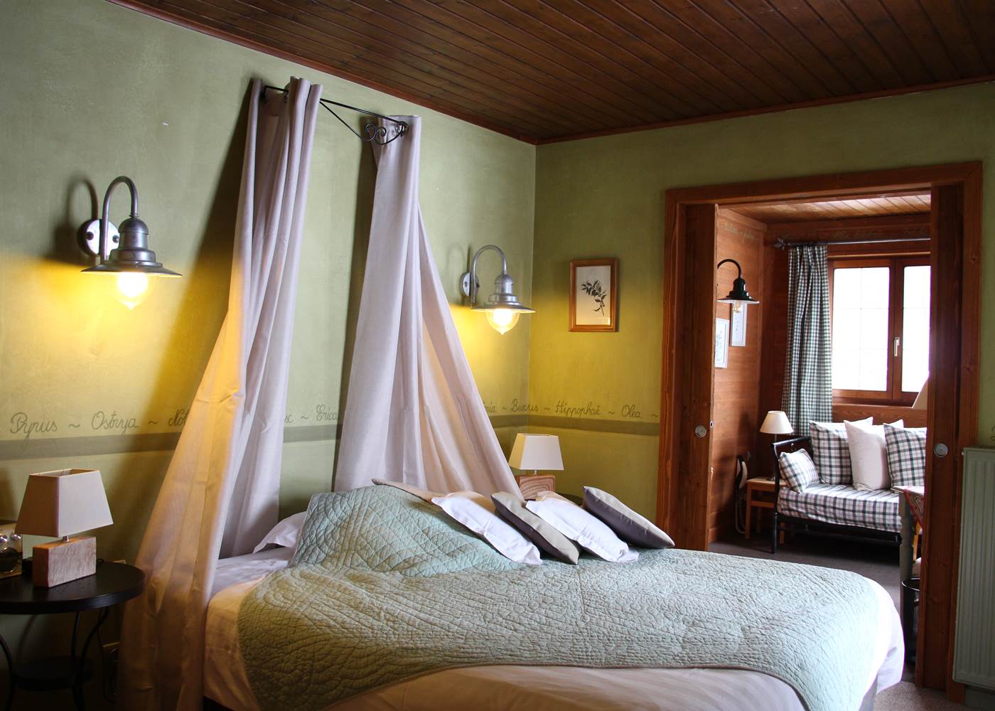 chambre junior suite herbier 2 ou 4 personne, vue frenz balcon