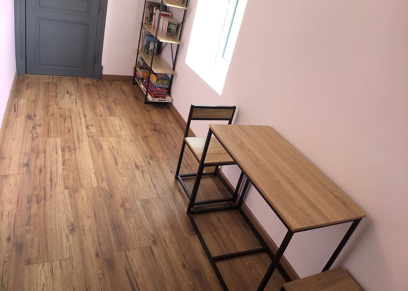 COULOIR HAUT VUE D'ENSEMBLE