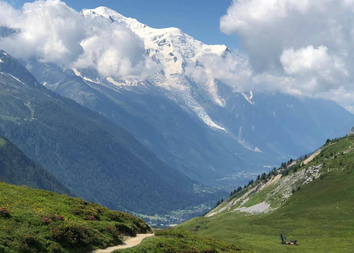 Vallorcine : randonnée / hike col des Posettes