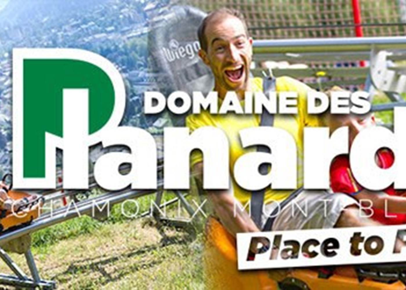 Chamonix - Parc d'attractions Les Planards (avec luge sur rails). Amusement park with with luge alpine coaster