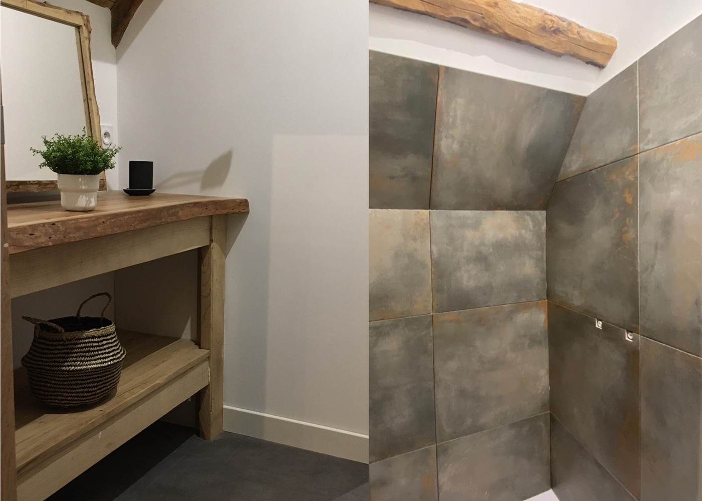 Salle de bain combles