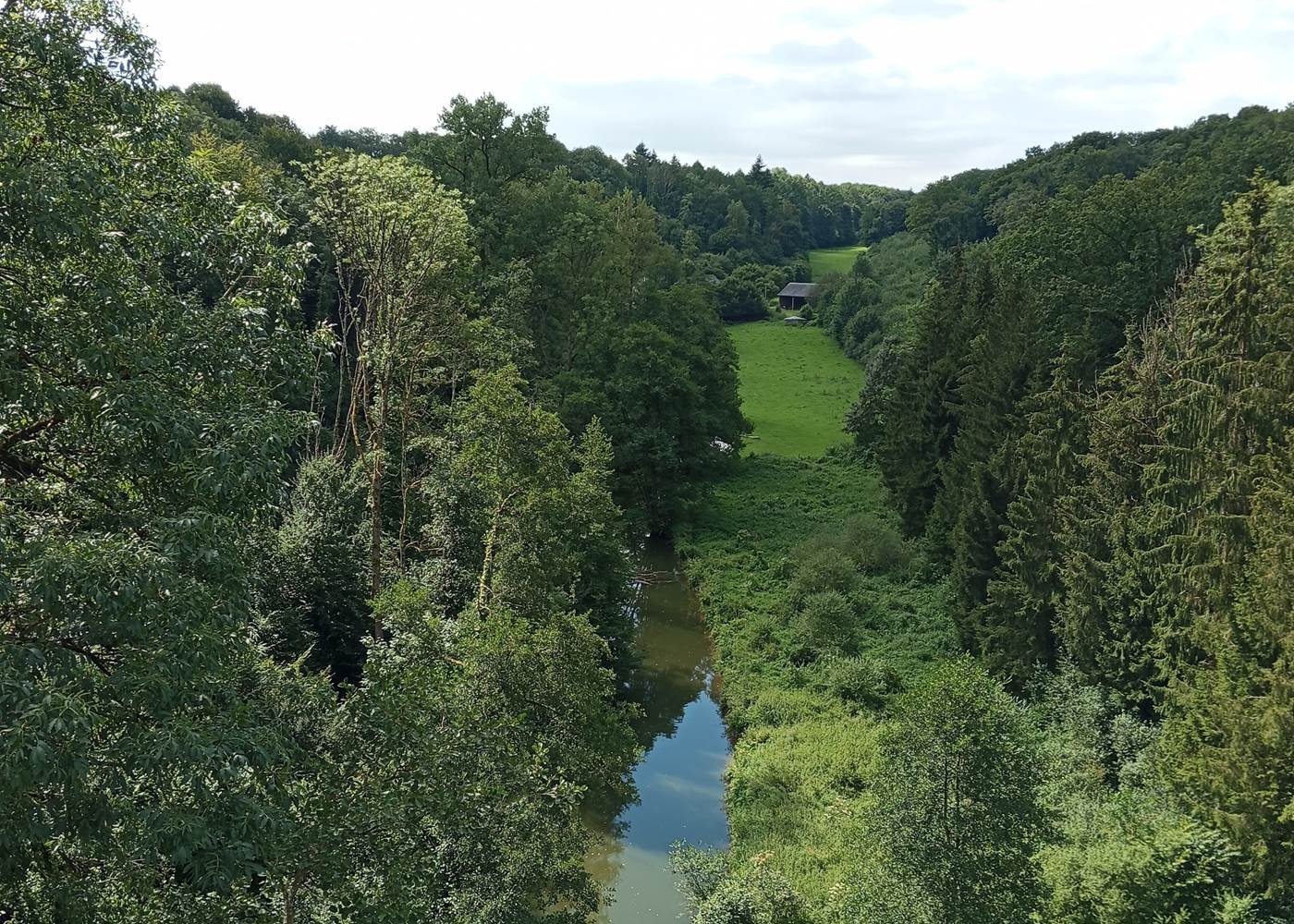Vue du Pont de Blaimont - intétrêt touristique