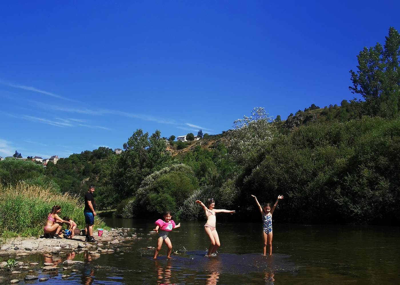 Découvrir des endroits sauvages pour se baigner...